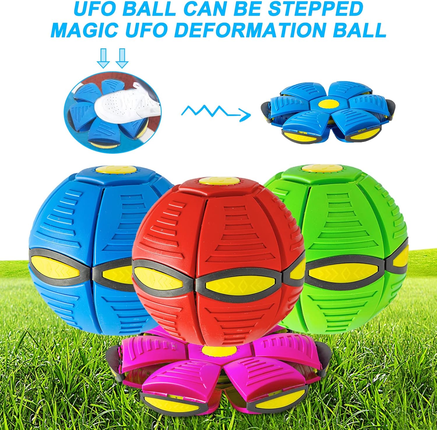 Pet Flying Ball, 7 Lights Included