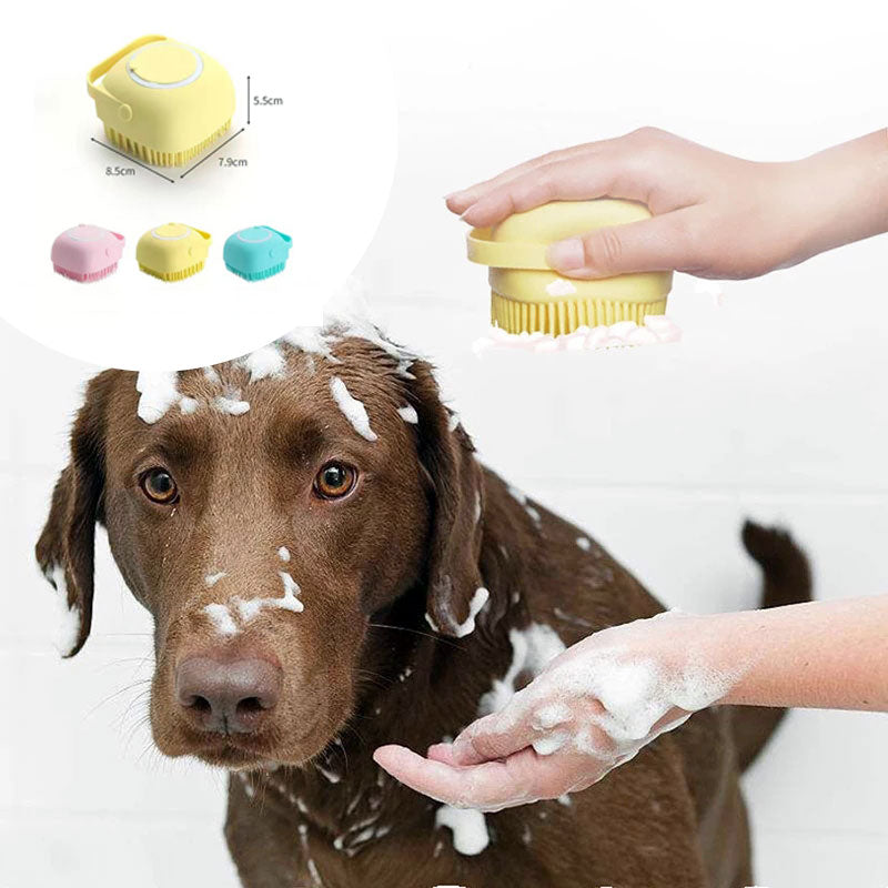 Pet Bathroom Cleaning Tool Comb For Dog Shampoo
