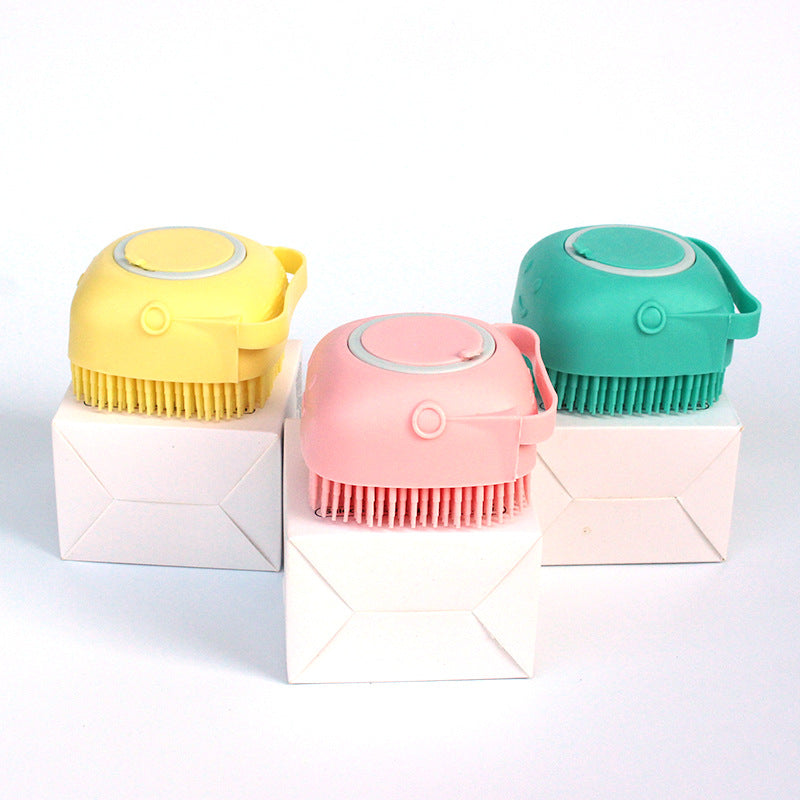Pet Bathroom Cleaning Tool Comb For Dog Shampoo
